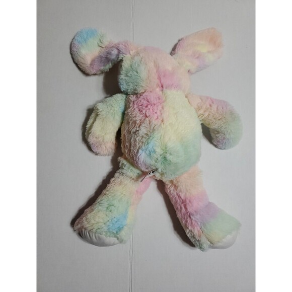 Bunny Goffa 18” Pastel Stuffed Plush Lovey, Bunny Rabbit - Picture 4 of 6